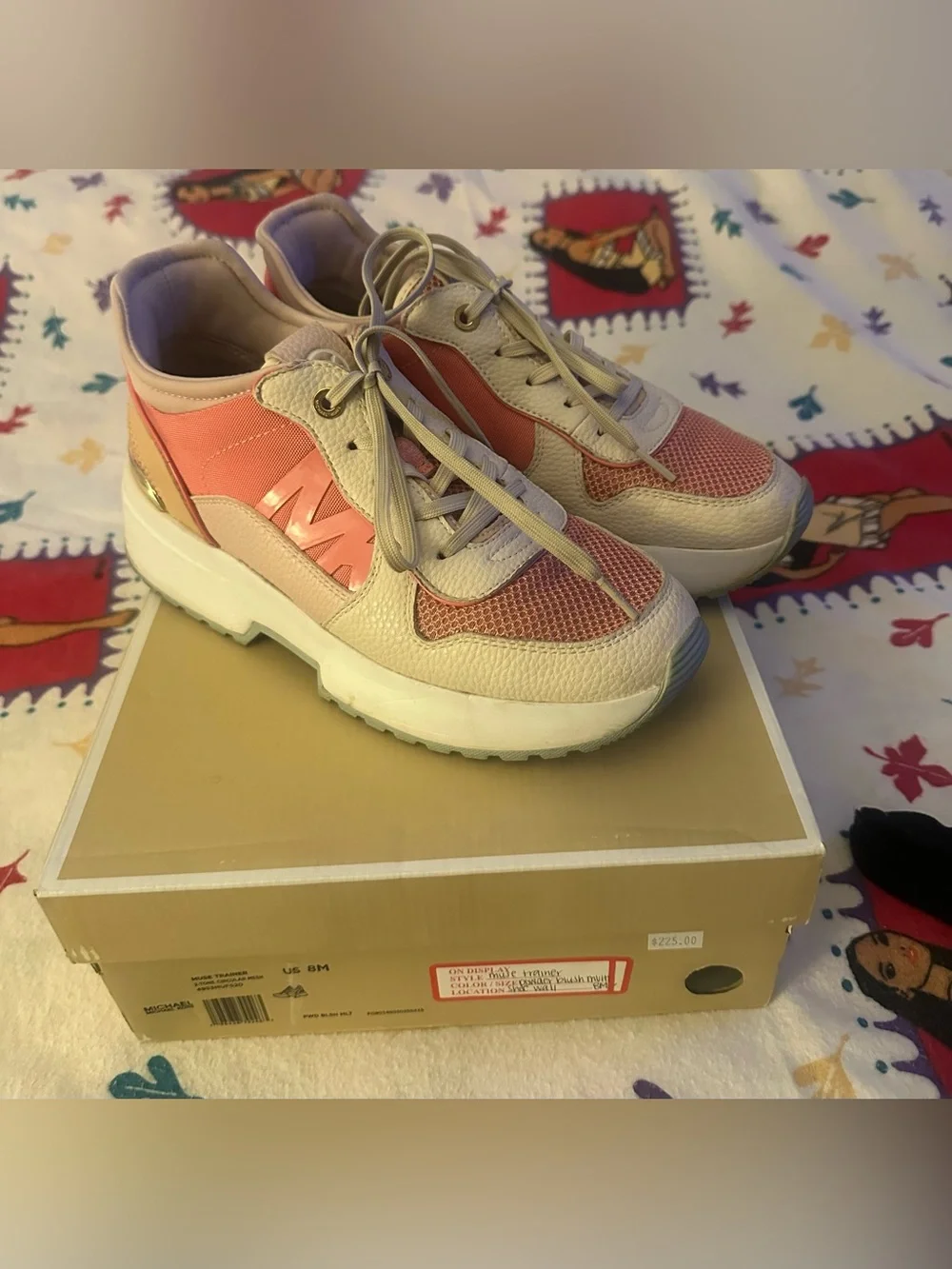 Michael Kors Sneakers Pre Owned Size 8